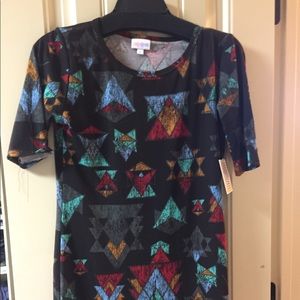LulaRoe Aztec print small Julia NWT